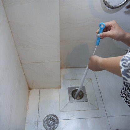1 Pcs Sewer Cleaning Brush Home Bendable Sink Tub Toilet Dredge Pipe Snake Brush Tools Creative Bathroom Kitchen Accessories - Image 5