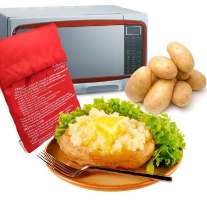 1Pcs Potato Bag Microwave Baking Potatoes Cooking Bag Washable Bag Baked Potatoes Rice Pocket Easy To Cook Kitchen Gadgets - Image 2
