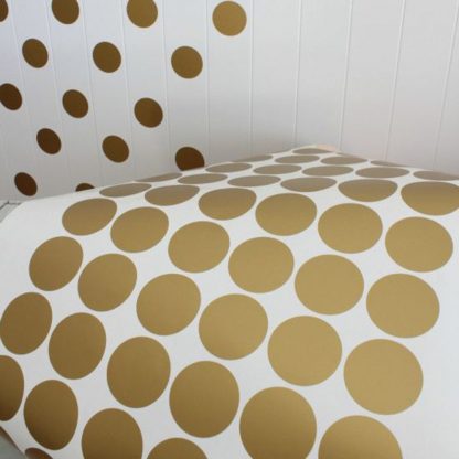 2017 Hot Sale Stylish Gold Dots Wall Sticker Round Dot Pattern Decal Home Interior Decoration for Living Room Bedroom - Image 4