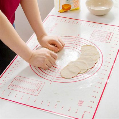 60*40CM Non Stick Silicone Baking Mat Sheet Kneading Rolling Dough Pad Mat Baking Bakeware Liners Pads Cooking Tools - Image 2