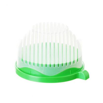60 Seconds Salad Cutter Bowl  Easy Salad Maker Tools Fruit Vegetable Chopper Kitchen Tool  Gadgets Cutter kitchen Accessories - Image 4