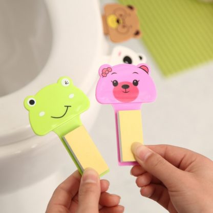 Bathroom Set Accessories Toilet Cover Clamshell Holder Device Toilet Lid Portable Handle Potty Ring Toilet Seat Opener - Image 2
