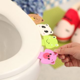 Bathroom Set Accessories Toilet Cover Clamshell Holder Device Toilet Lid Portable Handle Potty Ring Toilet Seat Opener
