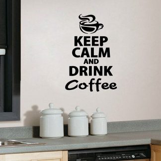 Coffee Kitchen Wall Stickers Murax Vinyl Wall Sticker Kitchen Coffee Shop Walls Decals Home Decor House Decoration Wall Art