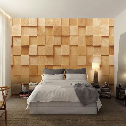 Modern Simple 3D Stereo Yellow Square Geometry Photo Wallpaper Bedroom Living Room Abstract Art Style Interior Decor Wall Papers - Image 3