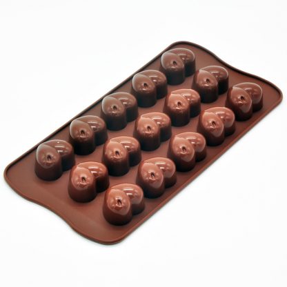 Non-stick Silicone Chocolate Molds Love Heart Shaped Jelly Ice Molds Cake Mould Bakeware Baking Tools - Image 3