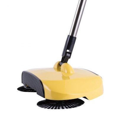 Stainless Steel Sweeping Machine Push Type Hand Push Magic Broom Dustpan Handle Household Cleaning Package Hand Push Sweeper mop - Image 3