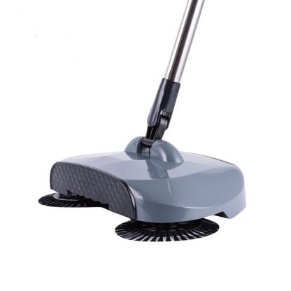 Stainless Steel Sweeping Machine Push Type Hand Push Magic Broom Dustpan Handle Household Cleaning Package Hand Push Sweeper mop - Image 4