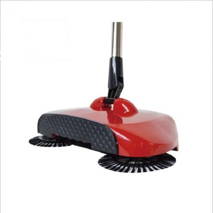 Stainless Steel Sweeping Machine Push Type Hand Push Magic Broom Dustpan Handle Household Cleaning Package Hand Push Sweeper mop - Image 6